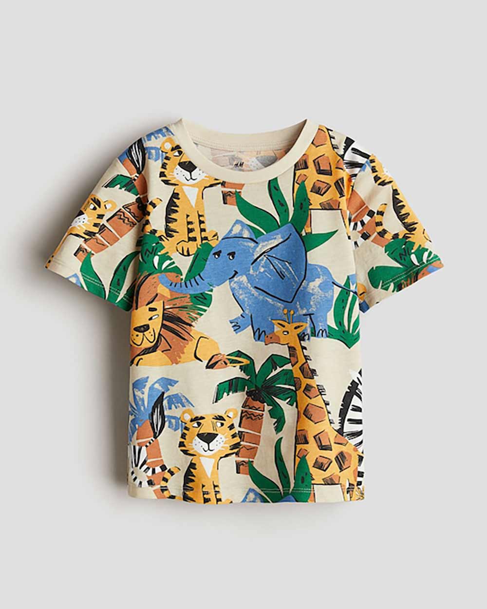 H&M Boys Pure Cotton Printed T-shirt